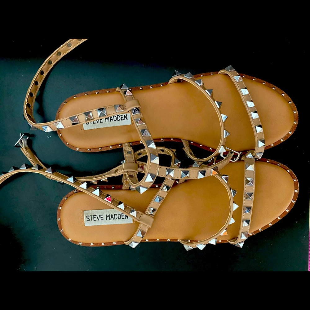 Steve Madden only worn once strappy sandals